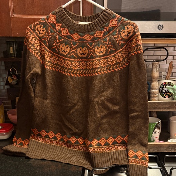 Kiel James Patrick jack-o-lantern sweater - Picture 1 of 3